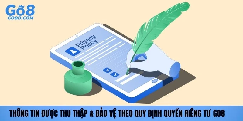 Những thông tin được thu thập và bảo vệ theo quy định quyền riêng tư GO8